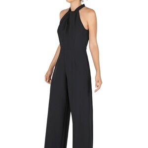 Julia Jordan Halter Neck Jumpsuit- Size 8- Black